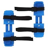 BUGUUYO Verstellbare Eislauf schoner mit Anti sturz Schutz Sicherer Kufen Schutz für Anfänger Jungen Mädchen Outdoor Eislaufschuhe Zubehör