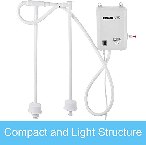 Vevor Bottled Water Dispensing Pump System,115V 20Ft Us Plug High Flow Bottled Water Pump With Double Inlet, Bottled Water System For Home Kitchen Office Bar Coffee Brewer #TOP2