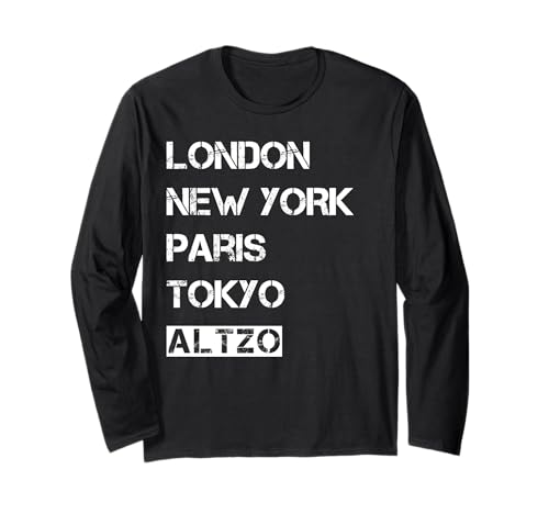 Amo mi ciudad Altzo - mi hogar Manga Larga