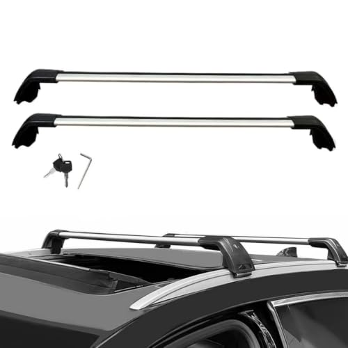 Portaequipajes techo Ford Escape Kuga de aluminio premium con bloqueo 4