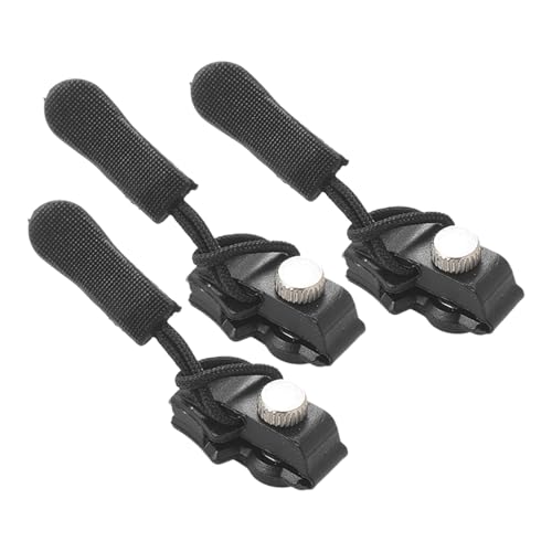 xadsiklan Reißverschluss Reparatur Set,3-teiliges Universales Ziehwerkzeug | Gepäck Reißverschluss Schieber Ersatz Set | Für Alltag Reise Outdoor Camping Jacke Koffer Rucksack