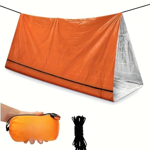 Emergency Survival Tent - Waterproof Windproof Reflective...