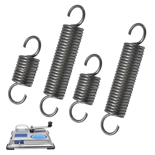 Pack of 4 Replacement Springs for OCB Mikromatic Cigarette Stuffing Machine, Tension Springs for Top-o-Matic Spare Parts, Spring Accessories for Machines Cigarette Machines, Replacement Spring for