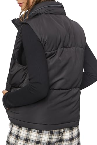 Forever 21 Women's Zip-up Puffer Vest3