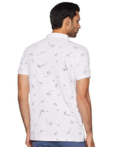 Image of Spykar Men's Printed Slim Fit T-Shirt