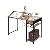 Support d'écran amovible : notre bureau d'ordinateur est équipé d'un support d'écran de 11 cm de haut, qui permet une position de visualisation confortable et une position assise plus saine, réduisant efficacement la fatigue des épaules, du cou et des yeux. Le support peut être facilement retiré lorsqu'il n'est pas utilisé