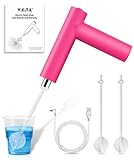 Epoxidharz-Mixer, WJCJTJL Handheld USB-betriebener Harzgießer Rührer für Ohne Blasen, Glitter Harz, Glasuren und Farbe, Silikonformen Mischen, Epoxidharz Zubehör (Inklusive 2 Pcs Paddles)