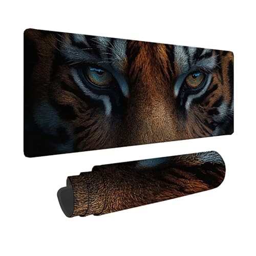 Tapis de souris XXL noir imperméable sous main de bureau antidérapant gamer