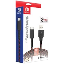 Cargador De Nintendo Switch Original PDP Cable Carga y Juega con Licencia Oficial (Nintendo Switch)