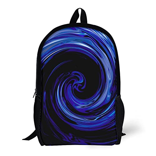 Sac à dos décontracté à la mode Swirl pour lycée et sorties - 5