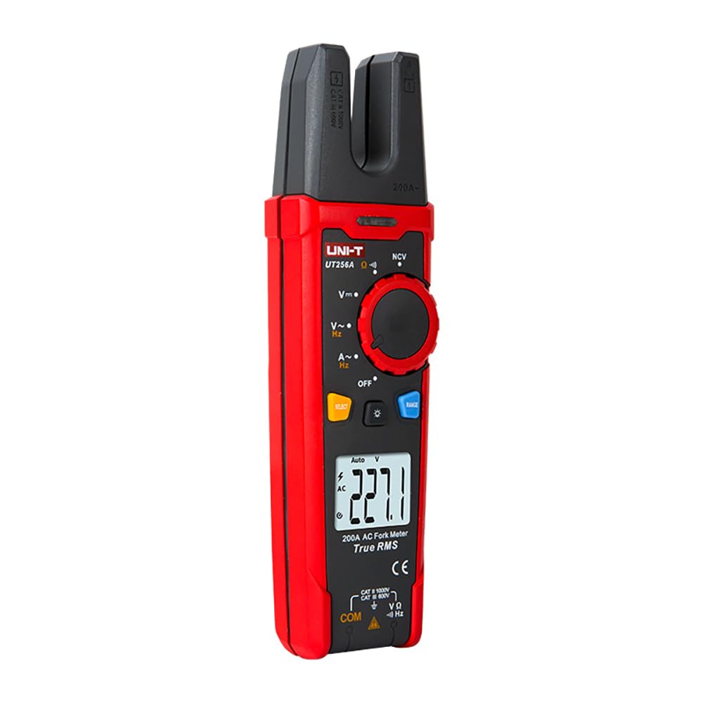 UNI-T UT256A Serie UT256 True RMS Medidor de Horquilla, 200A AC