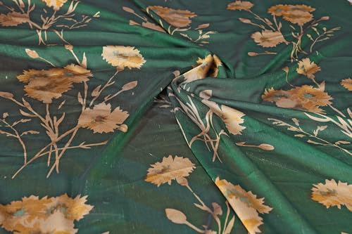 Image of MIRCHI FASHION Women Sari Georgette Plain | Breathable Lightweight Solid Color Saree for Office and Regular Wear with Blouse Piece