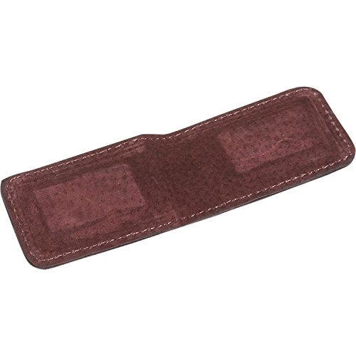 Royce Leather Magnetic Money Clip In Leather With Suede Lining, Burgundy, One Size #TOP1