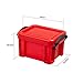Maxmoral Mini Decoration Plastic Storage Box Accessories for 1/10 RC Rock Crawler Axial SCX10 RC Car Truck Parts Red