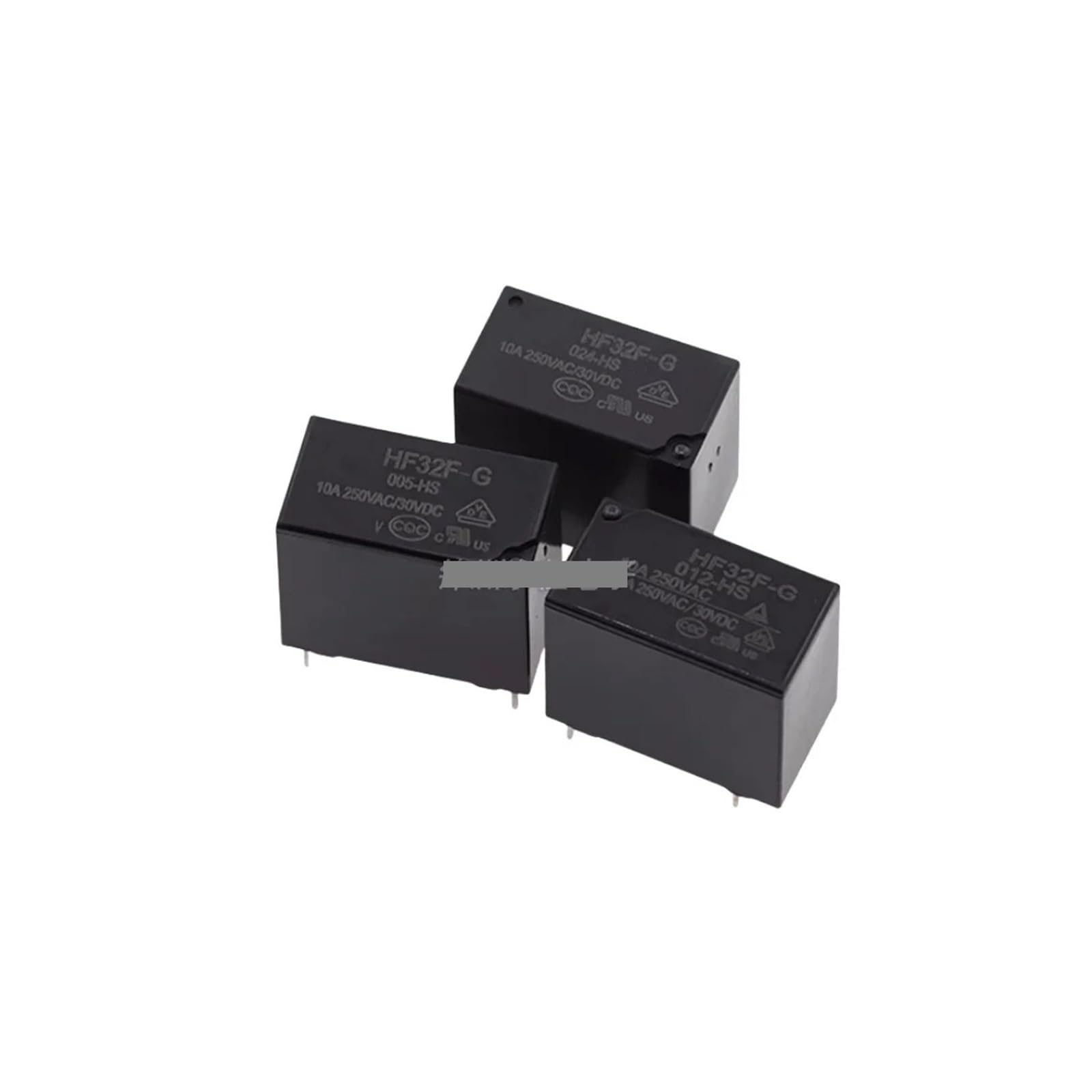 PKNVKZIDK 10PCS Relay HF32F-G-024-HS 24VDC 10A 4PIN JQX-32F-G