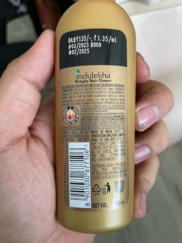 Indulekha Bringha hair oil 100 ml et 200 ml nettoyant cheveux – vue 3