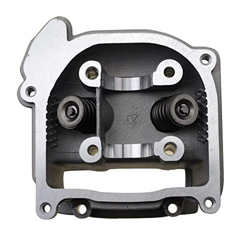 WOOSTAR 39mm Cylinder Head 64mm Valves Replacement for 4 Stroke GY6 49cc 50cc ATV Scooter Moped 139QMA 139QMB Engine