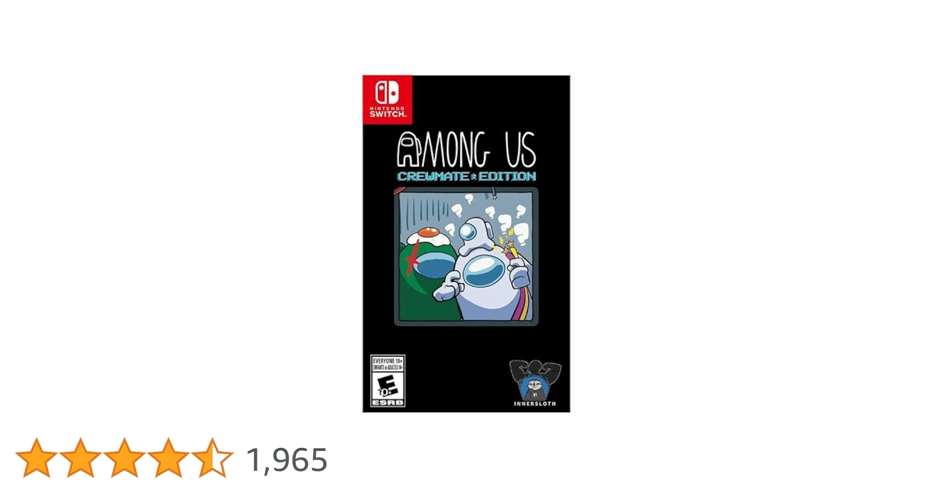 SW Among Us アモングアス Ejected Edition 北米未開封 Among Us: Ejected Edition - Nintendo Switch for sale online