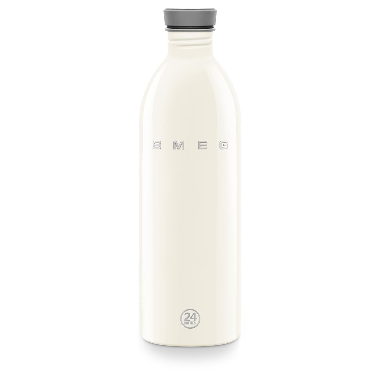 SMEG x 24Bottles, WBF02CR, Urban Bottle 1L, 50's style aesthetic, Cream, WBF02CR