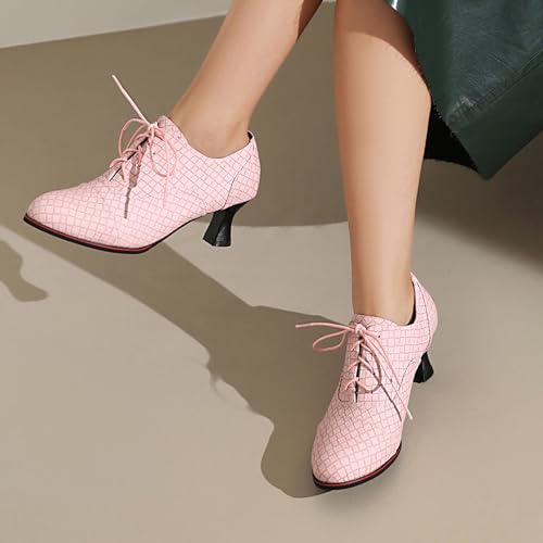 Escarpins à lacets Lizoleor ravivez votre style avec une touche rétro