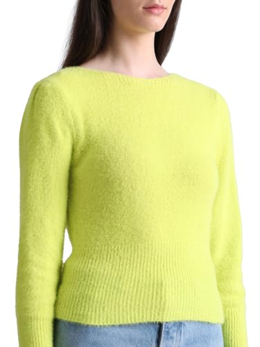 Image of Only Women's Nylon Blend Round Neck Sweater