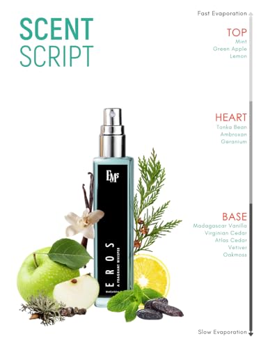 Image of EM5 Eros Perfume for Men |Vanilla Amber Spicy Citrus Woody Fragrance | Eau de Parfum Spray | Luxury Gift for Him | 15 ml