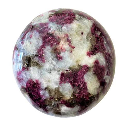 EUSICE - Tourmaline Rose Pierre Naturelle - Galet de Chance et Paix intérieure - 100% artisanal & fait-main - Tourmaline Premium Ethique pour Lithothérapie Bien-être Méditation Yoga. Tous niveaux Cover