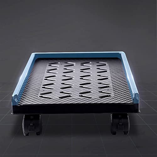 Soporte CPU de escritorio con ruedas para torre PC, plástico resistente de 18.5×9.8×3.3 pulgadas miniatura 4