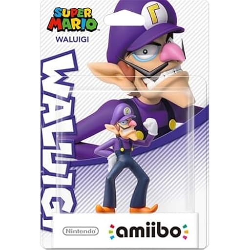 Nintendo - Figura amiibo Waluigi (Colección Mario) | Ya disponible en tu tienda friki favorita! En mundofriki.es!