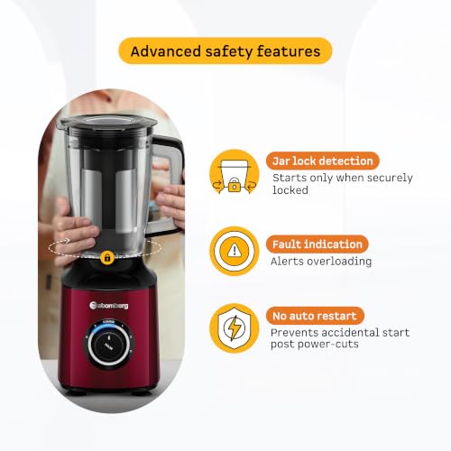 Image of Atomberg Zenova ChopWiz BLDC Juicer Mixer Grinder For Kitchen With 5 Jars