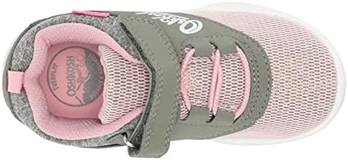 OshKosh B'Gosh Girls Noomo Sneaker, Olive, 11 Little Kid | Image 4