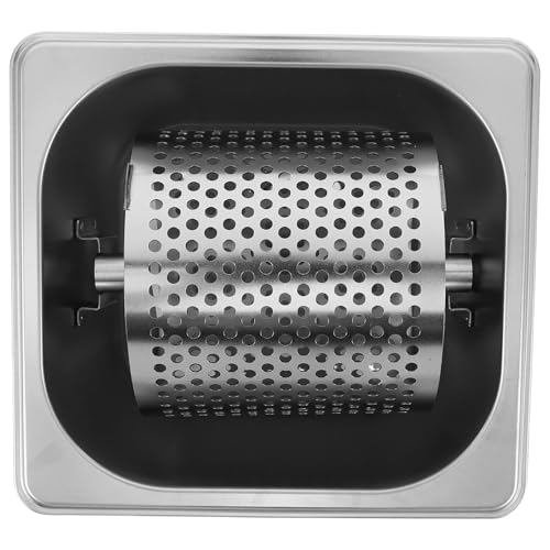 STOBAZA Rouleau à Beurre en Acier Inoxydable 18 L Support Outil Applicateur pour Hamburgers Barbecue Cuisine Rouleau de Beurre Pâtisserie Nettoyage Facile Usage Professionnel