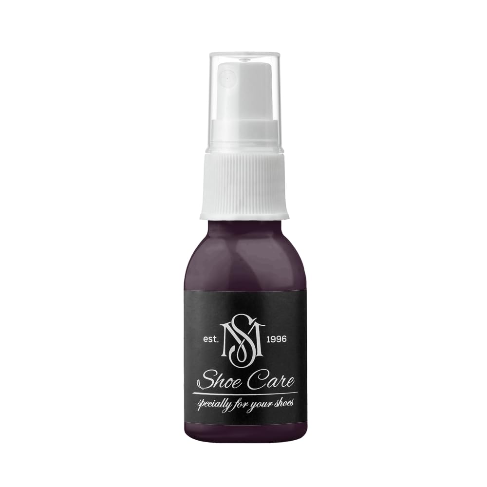 Spray do zamszu i nubuku - NCS S 8010-R30B Niemal Czarna Purpura - Renowator koloru i impregnat do zamszu, nubuku, weluru marki MAVI STEP - 100 ml / 3.40 fl oz