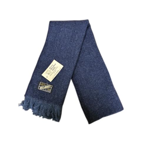 Kerry Woollen Mills Irish Wool Herringbone Fringed Killarney Scarf, Made in Ireland 100% Wool2
