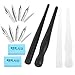 Produktbild Mengger dip pen set federhalter mit zeichenfeder schule kalligraphie oblique Nib Halter Stifthaltern Schreibfedern kalligrafie Comic Stift Manga Cartoon Malerei 4 Stifthaltern und 10 Schreibfedern