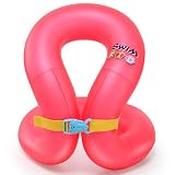 Kids Swim Vest, Pool Floaties for Kids 3-6 yrs, Learn to Swim Arm Float Fits Children 33-50 Lbs, Swim Trainer with Dual Air Chambers & Adjustable Safety Buckle, Swimming Ring for Beach & Pool