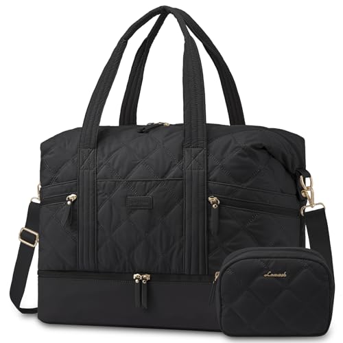 LOVEVOOK Reisetasche Damen, Leicht Puffer Weekender, Kliniktasche Geburt...
