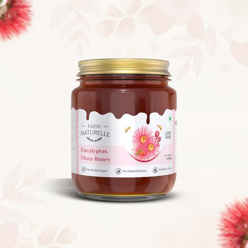 Image of Farm Naturelle Eucalyptus Flower Wild Forest (Jungle) Honey 2.75kg|100% Pure Honey| Raw & Unfiltered|Unprocessed|Lab Tested Honey In Pet Bottle|Antioxidant, Anti-inflammatory Honey