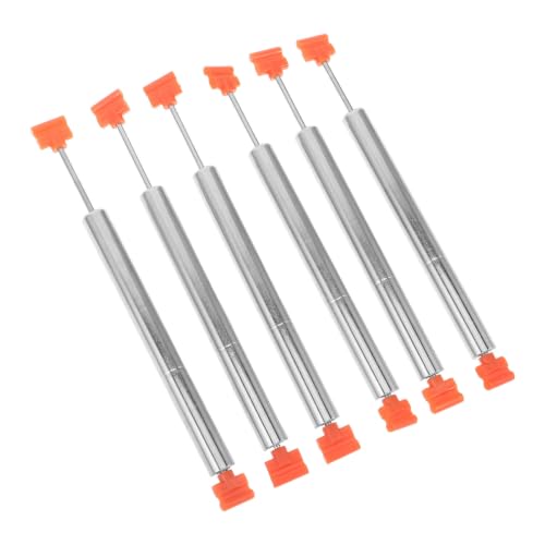 JOINPAYA 6 Piezas Amortiguador de Bote de Basura Cierre Suave para Cocina, Accesorio de Acero Inoxidable y Plástico Compatible con Diferentes Tipos de Cubos de Basura