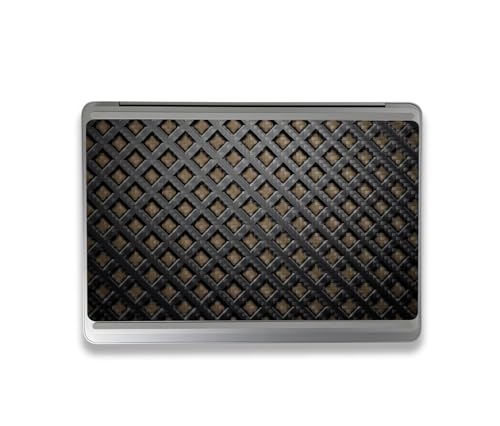 Image of MightySkins Carbon Fiber Skin Compatible with Microsoft Surface Laptop Studio 2 (2023) Full Wrap Kit - Black Wall | Protective, Durable Textured Carbon Fiber Finish | Easy to Apply | Made in The USA