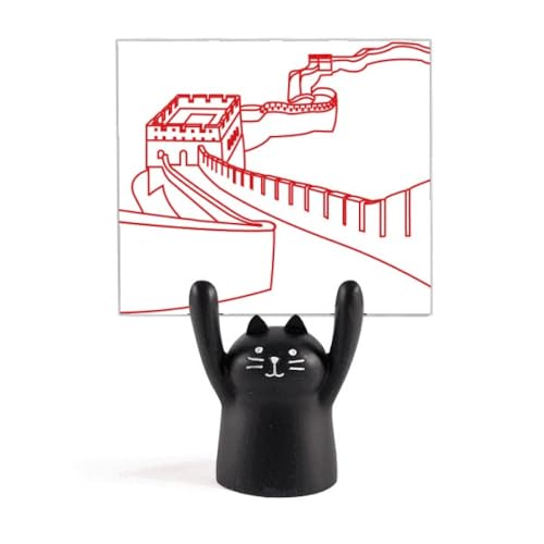 Support mémo en porcelaine avec motif Grande Muraille Rouge