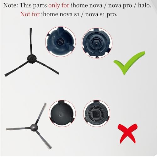 iHome AutoVac Nova 자체 비우기 로봇 진공 청소기용 교체 부품 — 사진 5