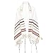 3 ARCHES USA, The Blood Of Yeshua The Messiah, Messianic Tallit Prayer Shawl- Red 72
