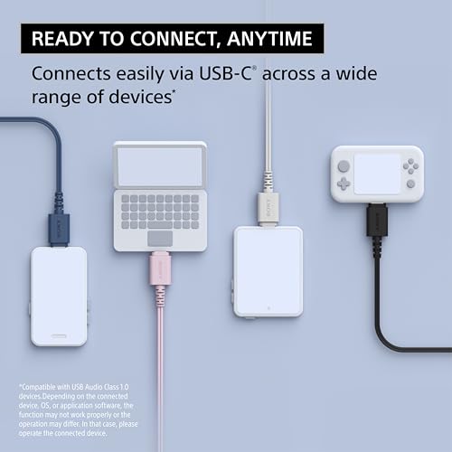 Sony Store Sony IER-EX15C Pink USB-C In-Ear Headphones - Image 3