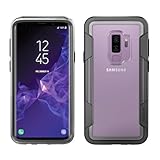 Samsung Galaxy S9+ Case - Pelican Voyager Case for Samsung Galaxy S9+ (Clear/Grey)