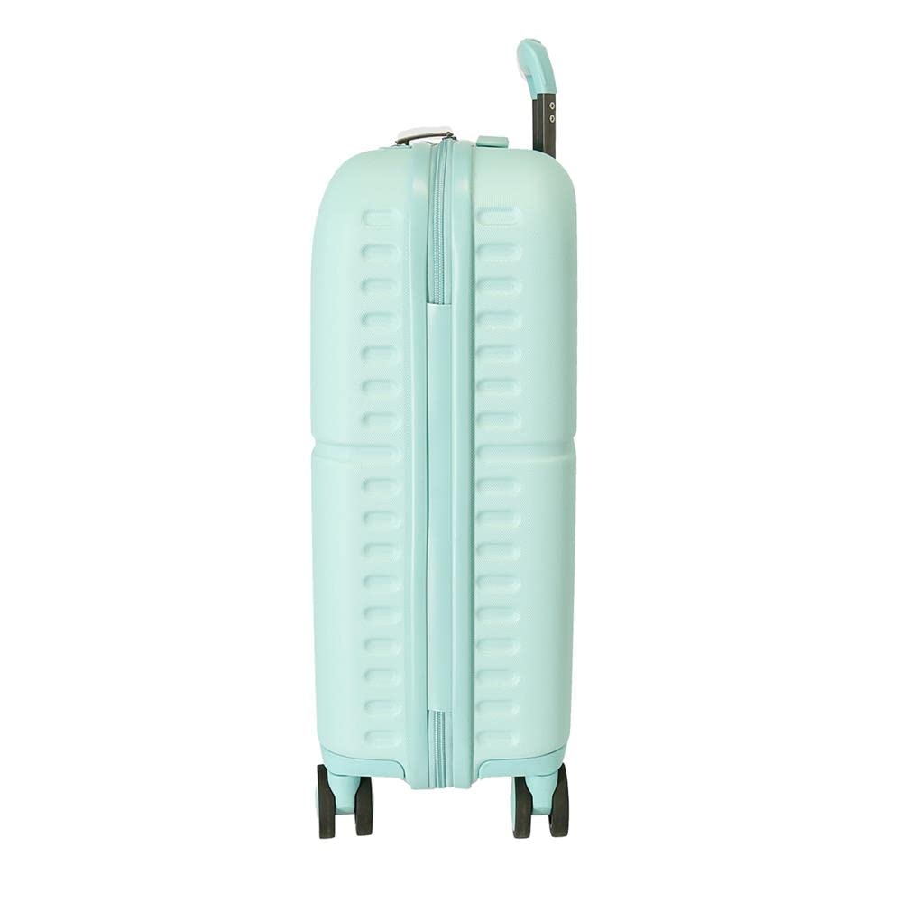 Pepe Jeans Chest Kabinenkoffer, blau, 40 x 55 x 20 cm, Harter ABS-Kunststoff, integrierter TSA-Verschluss, 37 l, 3,22 kg, 7 Doppelräder, Handgepäck