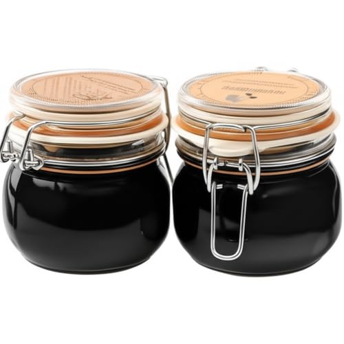 Miel GeoHoney Royal Sumor Acacia 1.5 lb en frasco de vidrio miniatura 5