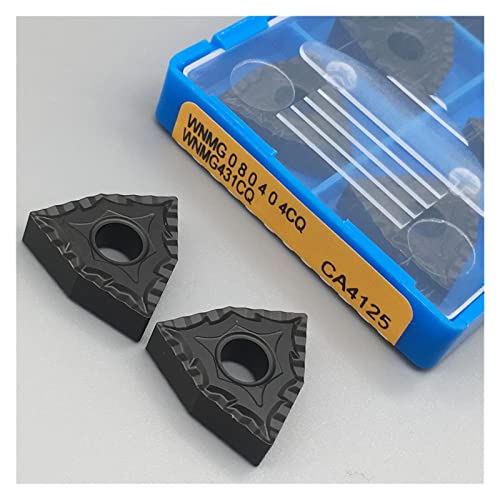 Evita roturas en mecanizado con insertos WNMG080404 CQ CA4125 para hojas de torno CNC