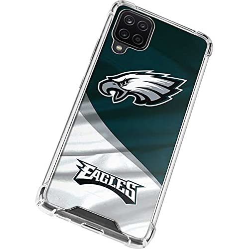 Skinit Clear Phone Case Compatible with Galaxy A12 - Officially Licensed NFL Philadelphia Eagles Design