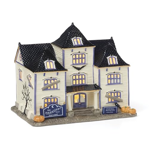 Image of Lenox Vintage Halloween Hotel Light-Up Figurine